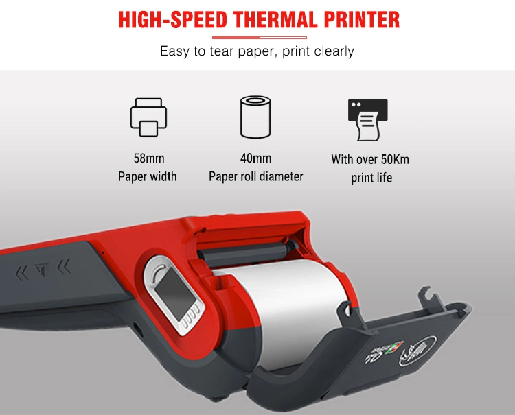 Android Finger Print Scanner Pay EMV + PCI POS System with Electronic Cash Register (HCC-Z100)